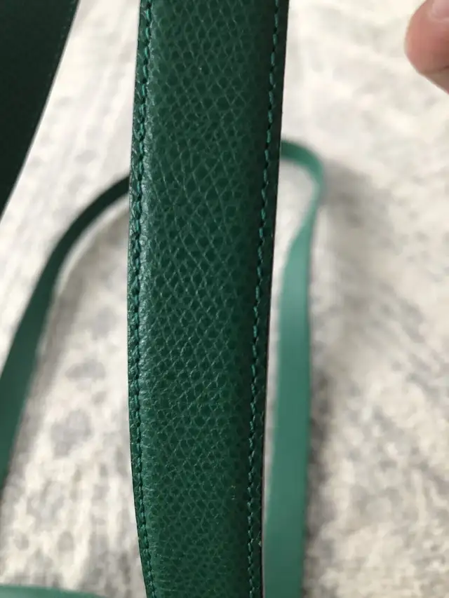 YSL Yves Saint Laurent Vintage Teal Arabesque Shoulder Bag in Women's - Bags & Wallets in Mississauga / Peel Region - Image 8