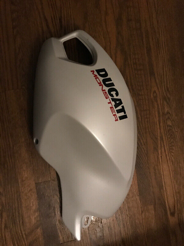 Ducati Monster Left Side Tank Cover OEM Matt White 696,796,1100 in Other in City of Toronto - Image 4