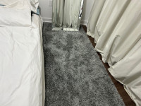 Brand new LARGE area rug Homesense Dark Grey Retail $299+ tax