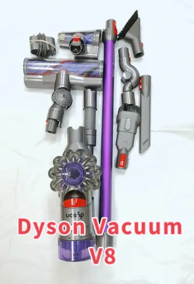 USED DYSON VACUUMS – V8 / V10 / V15 Powerful cleaning at unbeatable prices – fully tested and workin...