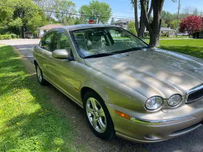 Jaguar x type 2002 Engine 3.0 v6 AWD Car is in excellent condition Never winter driven New tires. Ne...