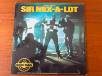 Sir Mix-A-Lot – Iron Man / I'll Roll You Up! - Vinyl