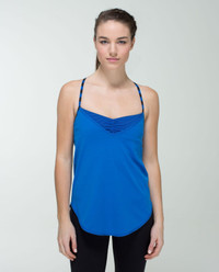 Lululemon Roll Out Tank - size 6, Baroque Blue, new