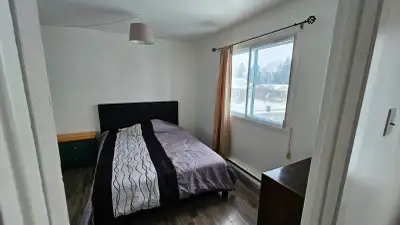 4/12 a partager avec homme 60 an fumeur a Charlemagne au 2em etages stationnement compris $500 tout...