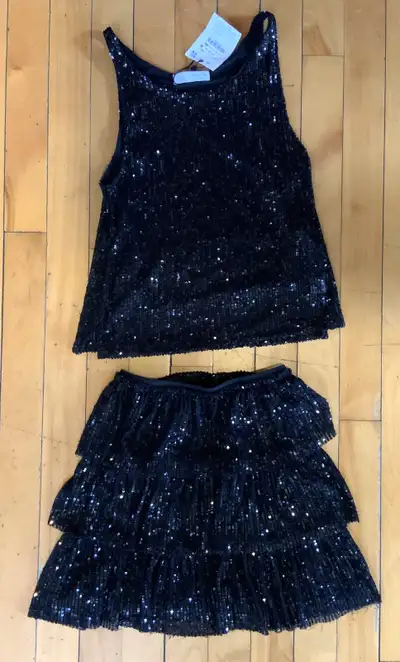 ZARA Kids Sequin Two Piece Set. Size 13/14. NEW, View more