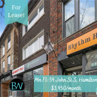 Premier Office Space in the Heart of Hamilton’s Downtown!