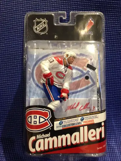 Mcfarlane Michael Cammalleri  Autographed Hockey Figure, View more