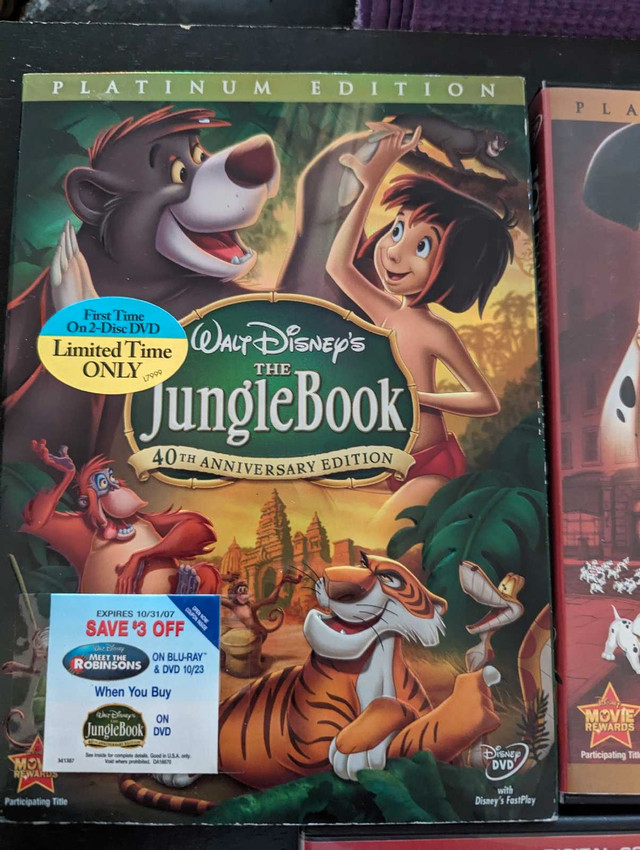 3 Disney Movies DVDS  in CDs, DVDs & Blu-ray in City of Toronto - Image 2