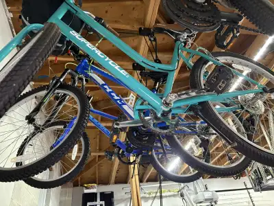 3 Bikes -Sizes 26,24,20, View more