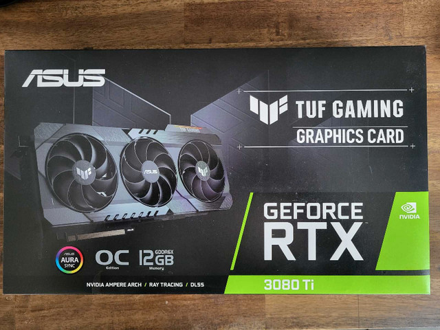Asus RTX 3080ti 12GB TUF Nvidia Graphics Card in System Components in Mississauga / Peel Region - Image 2