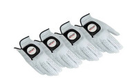 NEW Kirkland Cabretta Leather Golf Gloves 4-Pack - XS, M/L
