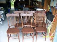 Antique Chairs and Table