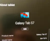 Galaxy Tab S7 Tablet