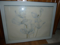 Large Framed Watercolour Print