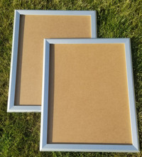 Set of 2 Aluminum Poster Frames, 22x28in