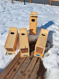 Pine Wood Duck nesting box houses