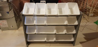 Toy & Storage Shelf 16 Bins