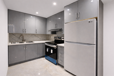 Be the first to live in this beautifully designed, brand new 2-bedroom, 1-bath unit in a custom-buil...