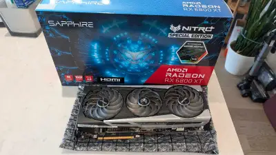 Sapphire Nitro AMD 6800 XT, View more