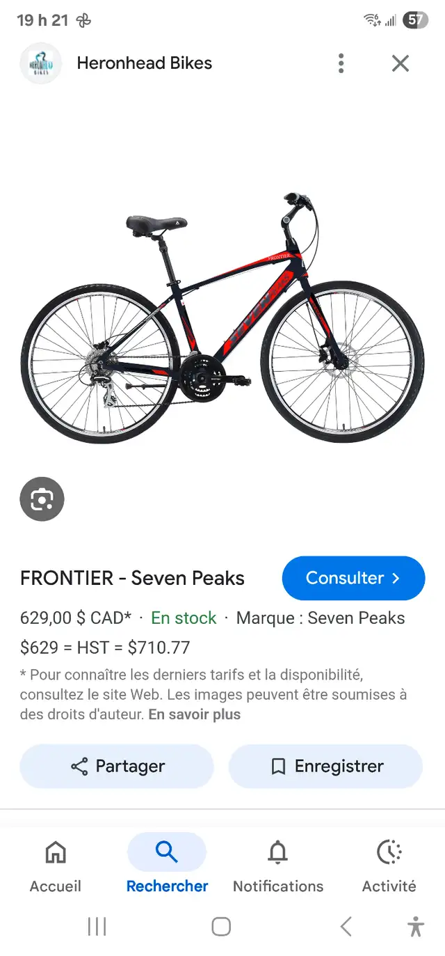 Vélo de ville neuf in Cruiser, Commuter & Hybrid in City of Montréal - Image 8