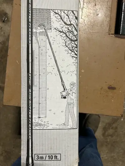 10ft Stihl Leaf Blower Attachment for Gutter clean, View more