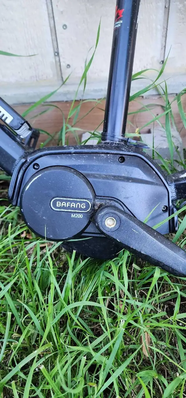 Electric bike motor and body check second picture. 
