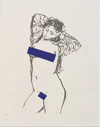 Stanley Cosgrove Framed Print of Female Figure, View more