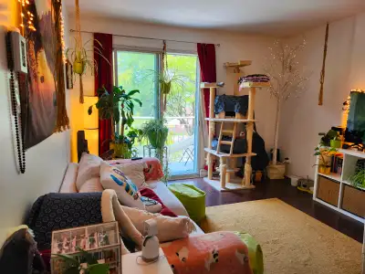 Beau 3 1/2:  • Réfrigérateur inclus  • Plancher en bois flottant  • Poêle inclus  • Espace pour lave...