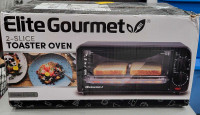 New 2 slice toaster oven