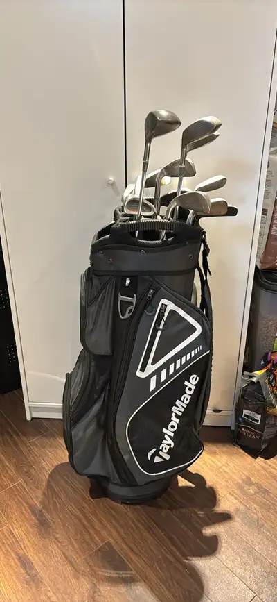 Fazer Golf Club Set + TaylorMade Golf Cart Bag, View more