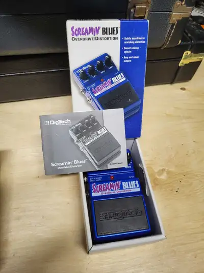 Digitech screamin' Blues pedal, View more