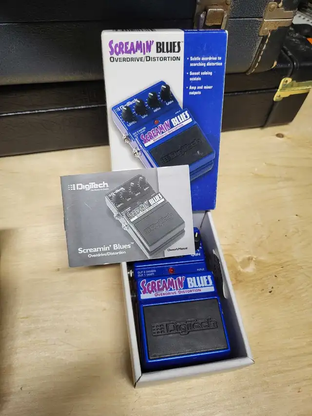 Digitech screamin' Blues pedal in Amps & Pedals in St. Catharines - Image 2