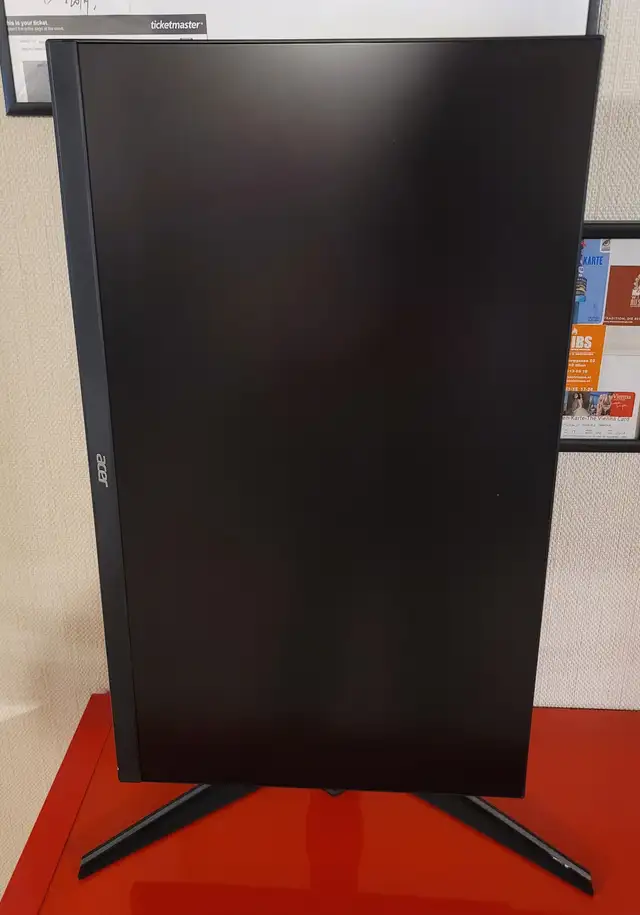 Acer 27" QHD 200Hz 0.5ms IPS FreeSync Gaming Monitor XV270U X1 in Monitors in Mississauga / Peel Region - Image 4