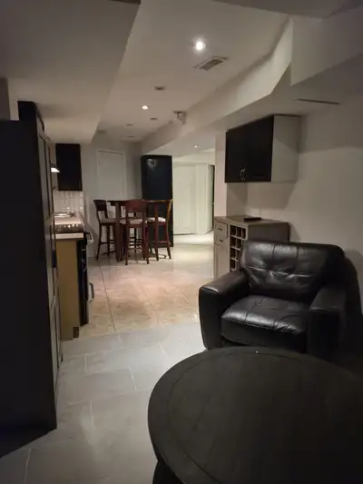Fully furnished private basement for rent in North East Ajax. Available for responsible, clean, and...