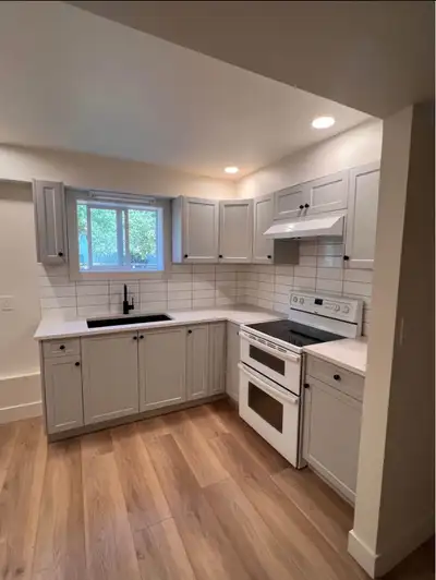 Fully Renovated Home. New electrical New plumbing 2 bedroom + Den + Washer & Dryer (separate laundry...