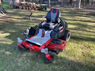 Not needed. Kawasaki Motor. New belt, oil, filters, blades at end of last fall. Bought in 2020 and n...