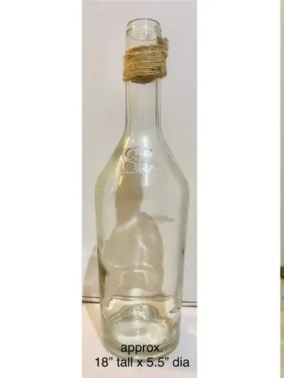 Tall Glass Wine Bottles / Decanters, View more
