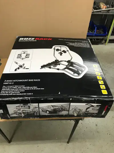 NEW 3 Bike Hitchmount Bike Rack, View more