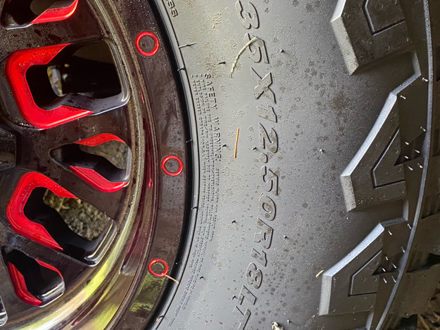 35 12.5 18 tires 8x1.65 rims  in Tires & Rims in Markham / York Region - Image 3