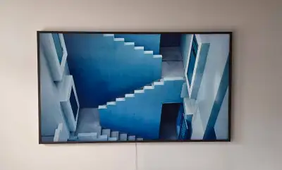 Samsung 4K UHD 75" Frame TV, View more