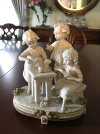 Antique Biscuit Statuette 