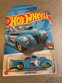 Hot wheels 40 Ford pickup truck Red or Blue