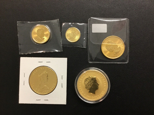 We have some Gold    Bullion Coins and bars in stock in Arts & Collectibles in Mississauga / Peel Region