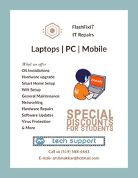 Computer and mobile support and Hardware repair 