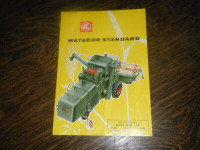 Claas  Matador Standard Combine Brochure 1966