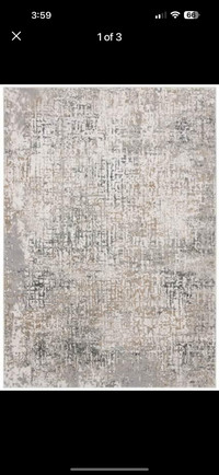 10’ Square Abstract Area Rug