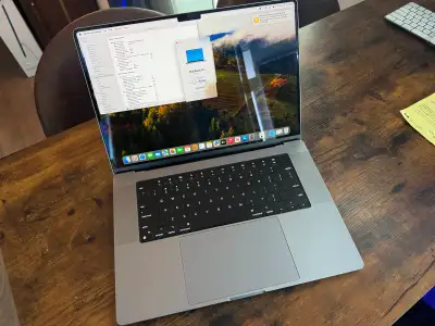 M1 Pro Macbook Pro 16" 16GB Ram 1TB SSD, View more