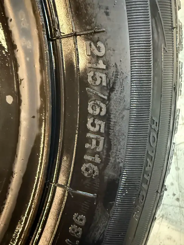 Winter Tires on Rims 215 65 R16 in Tires & Rims in Markham / York Region - Image 4