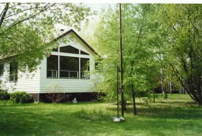 WALLACE LAKE CABIN FOR SALE - $125,000. Lovely 4 bedroom back tier cabin 5 minutes from lake. 10' x...