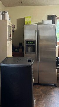Stainless Steel fridge / freezer